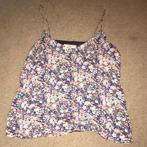 LOFT Floral Swingy Cami - XL - EUC